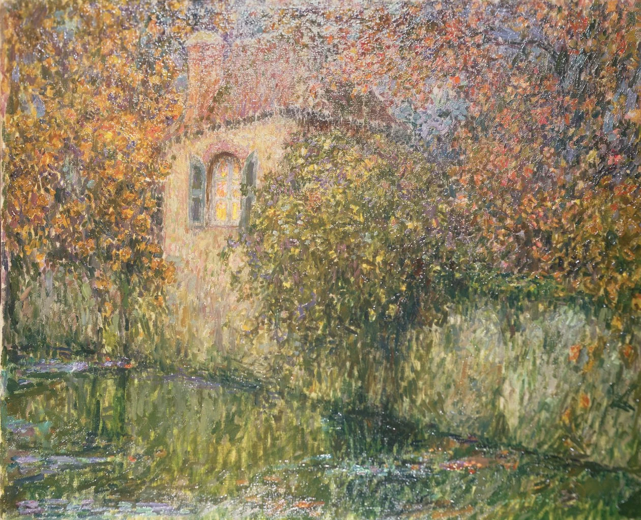 Henri Le Sidaner - 151, La Casa sul Fiume